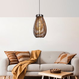 Opviq Torch - Antiquation Lámpara de Araña de Madera
